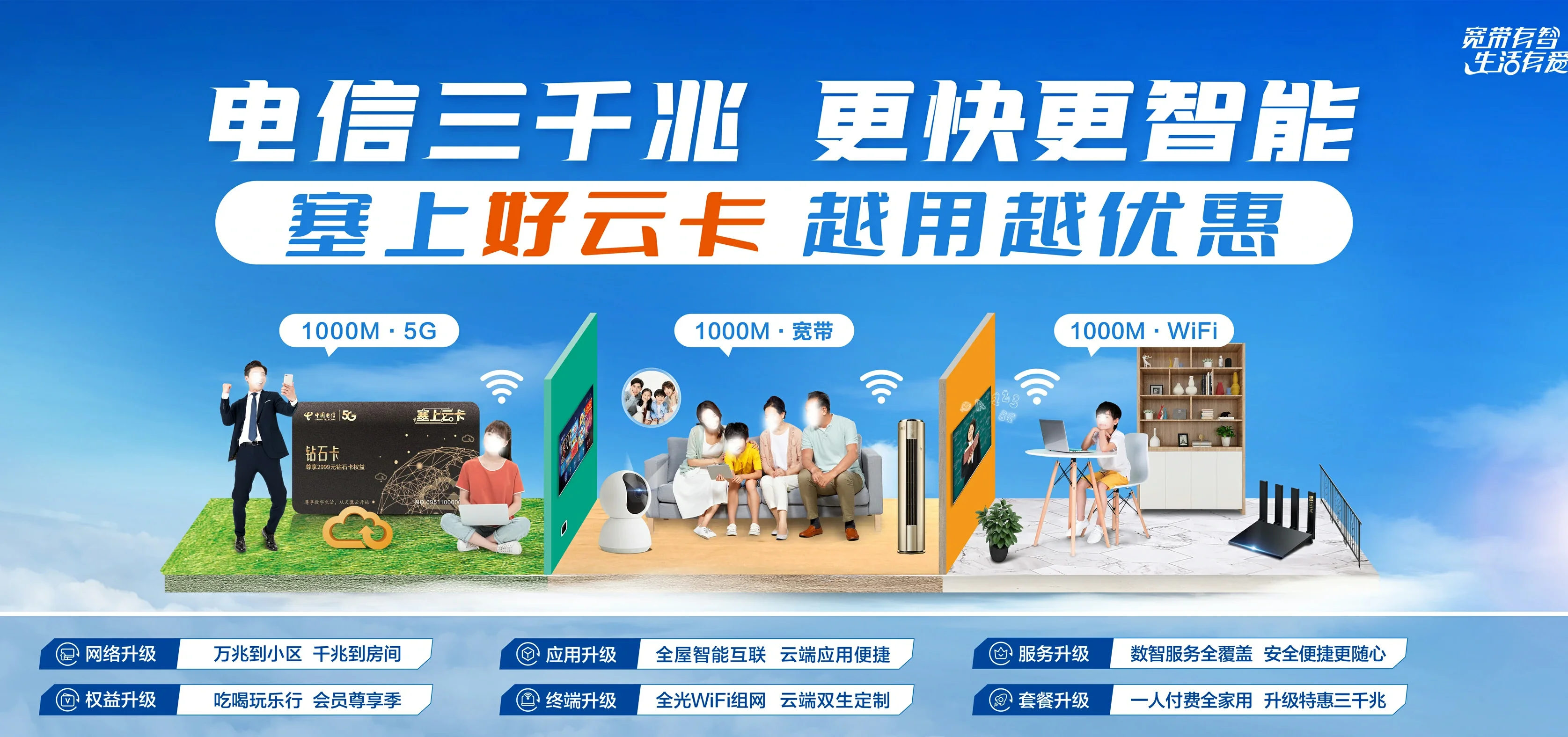 中国电信 虎丘区电信宽带 宽带套餐